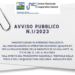 AVVISO PUBBLICO N° 1/2023 – Gennaio 2023