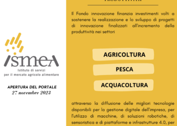 Fondo Innovazione ISMEA- Intervento a sostegno della produttività
