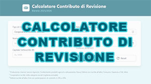 Calcolatore Contributo di revisione
